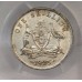 AUSTRALIA 1925/3 . ONE 1 SHILLING . VARIETY . OVERDATE . PCGS AU55